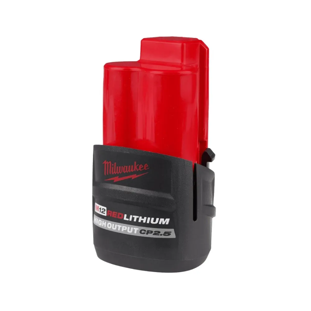 Bateria 12V 2,5Ah Íons De Lítio High Output CP 48-11-2425 Milwaukee - Imagem 2
