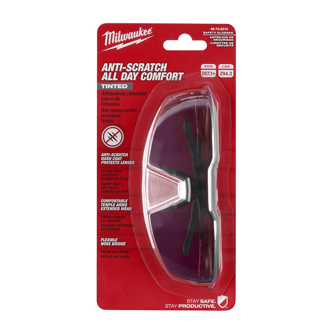Óculos de segurança lente escura anti-risco Milwaukee - 48-73-2015 - Imagem 8