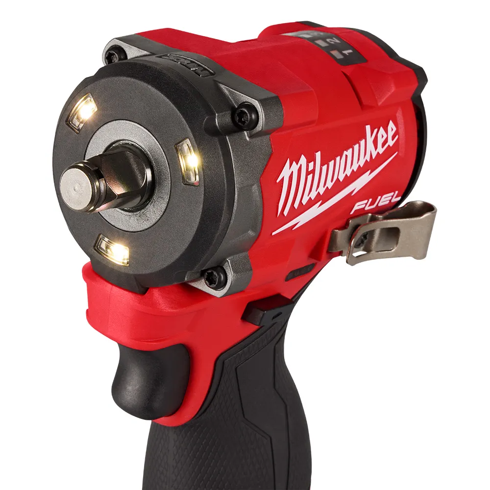 Kit Chave de Impacto C 1/2" 12V Fuel 2563-159N Milwaukee Torque 745 Nm - Imagem 9