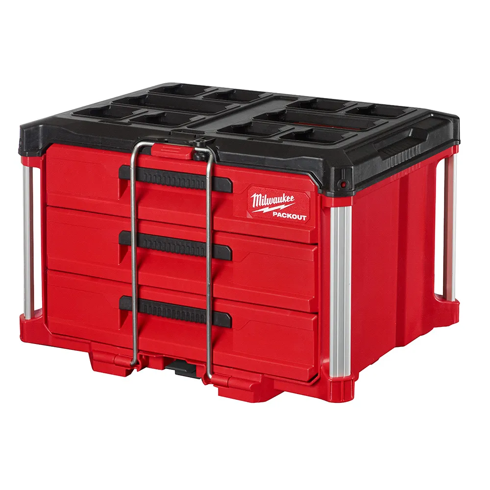 Packout caixa de ferramentas 3 gavetas Milwaukee – 48-22-8443