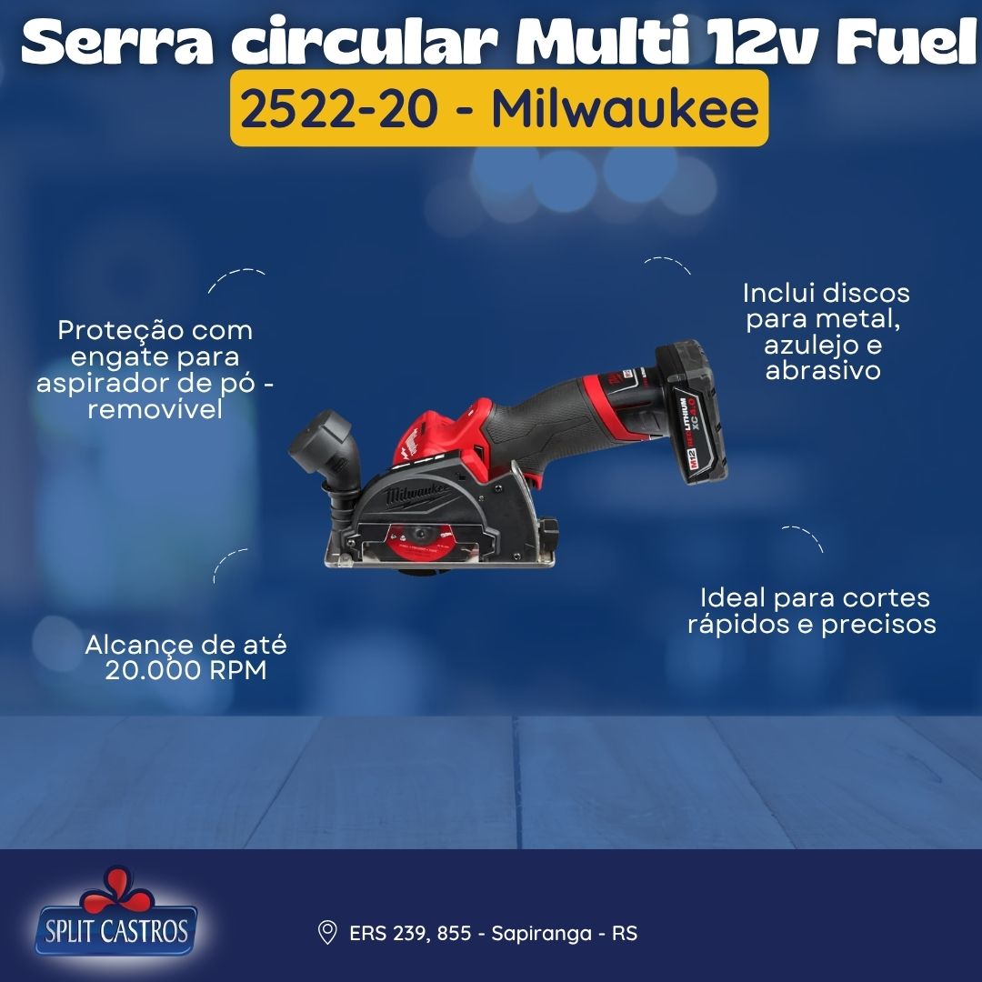 Serra Circular Multi Materiais 3