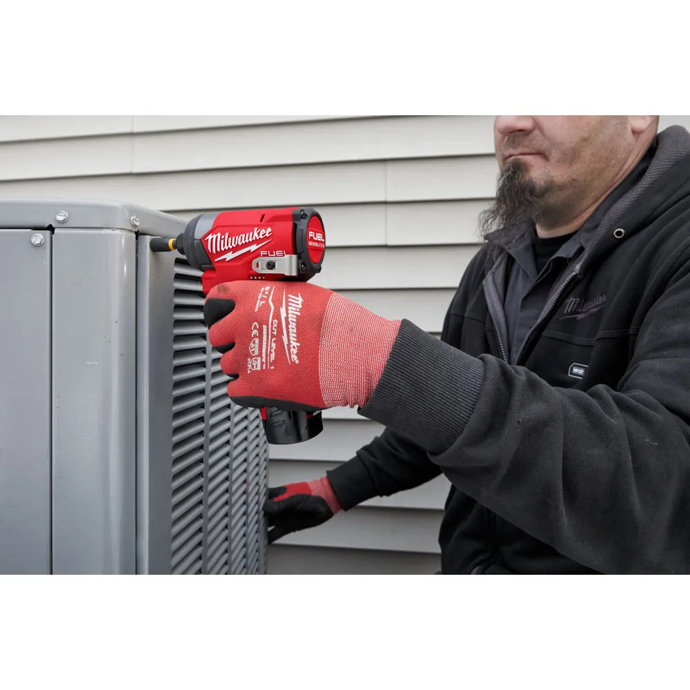 Parafusadeira de Impacto 1/4" - 12V Fuel 3453-159N Com 1 Bateria 1 Carregador Bivolt e Bolsa - Milwaukee - Imagem 14