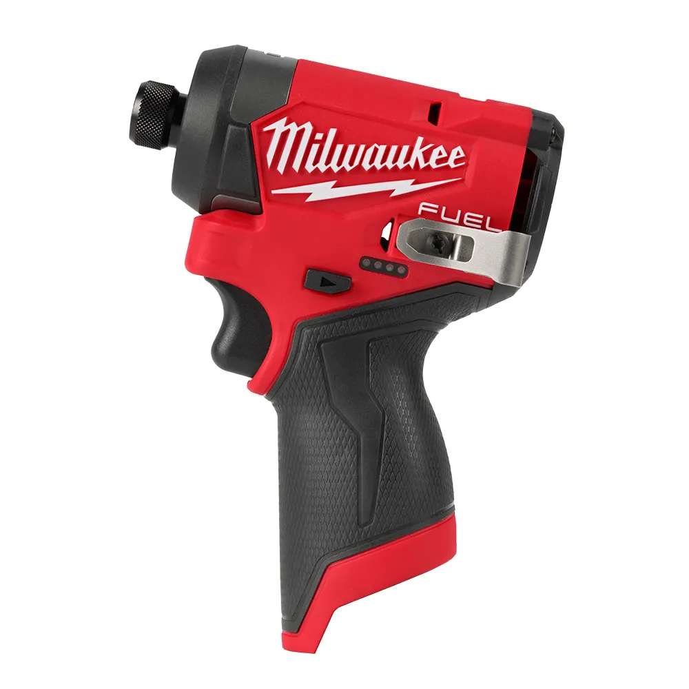 Parafusadeira de Impacto 1/4" - 12V Fuel 3453-159N Com 1 Bateria 1 Carregador Bivolt e Bolsa - Milwaukee - Imagem 6