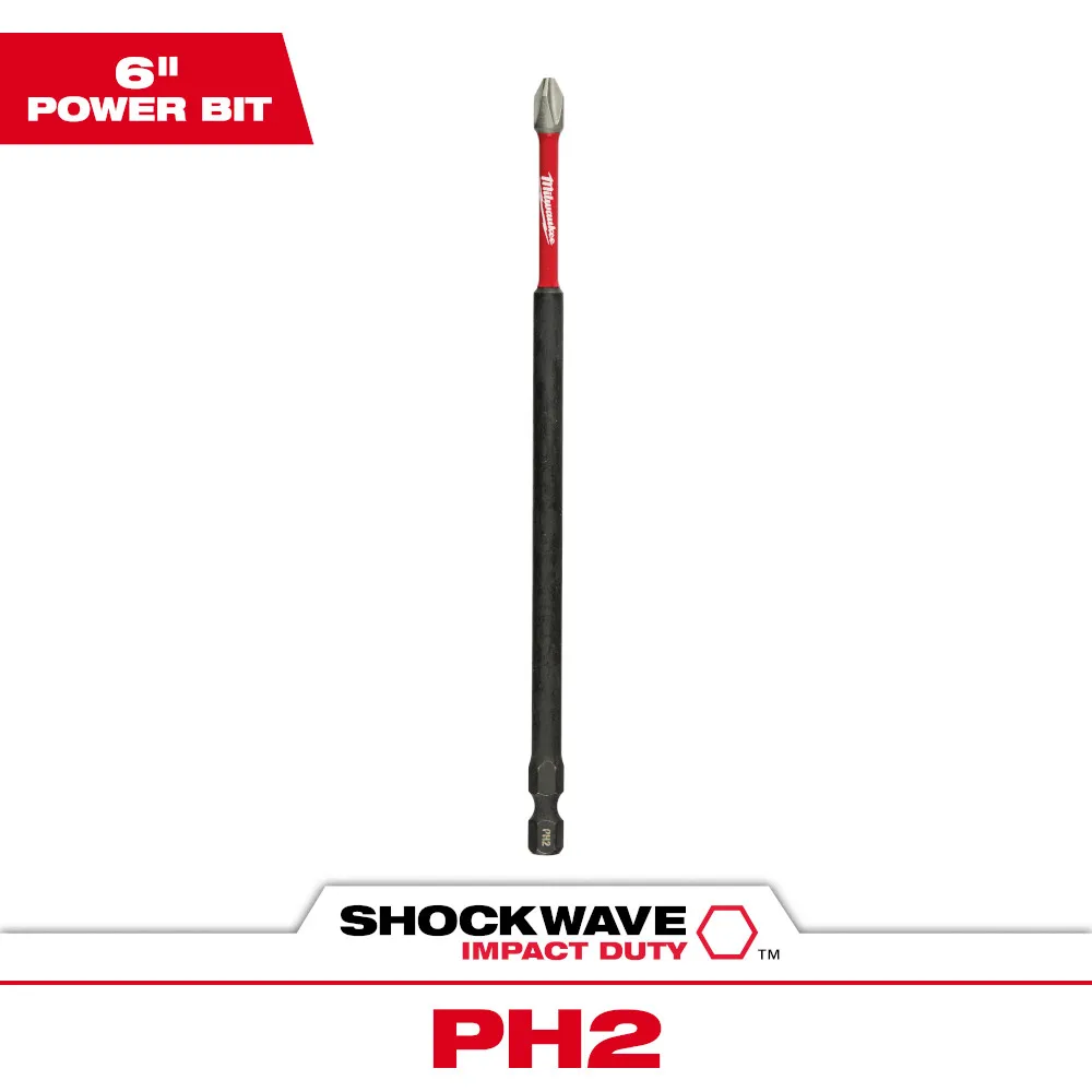 Ponta Bit Philips Ph2 X 150Mm 48-32-4802 - Milwaukee - Imagem 4
